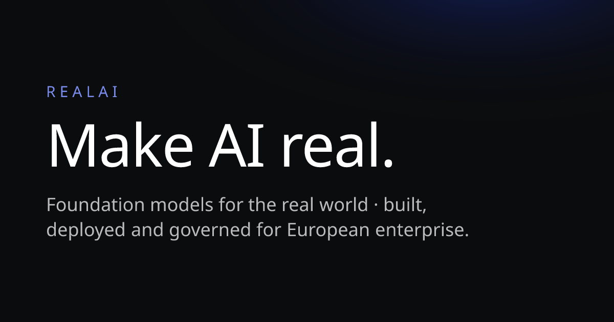Real Ai B.v. — photo from the business website